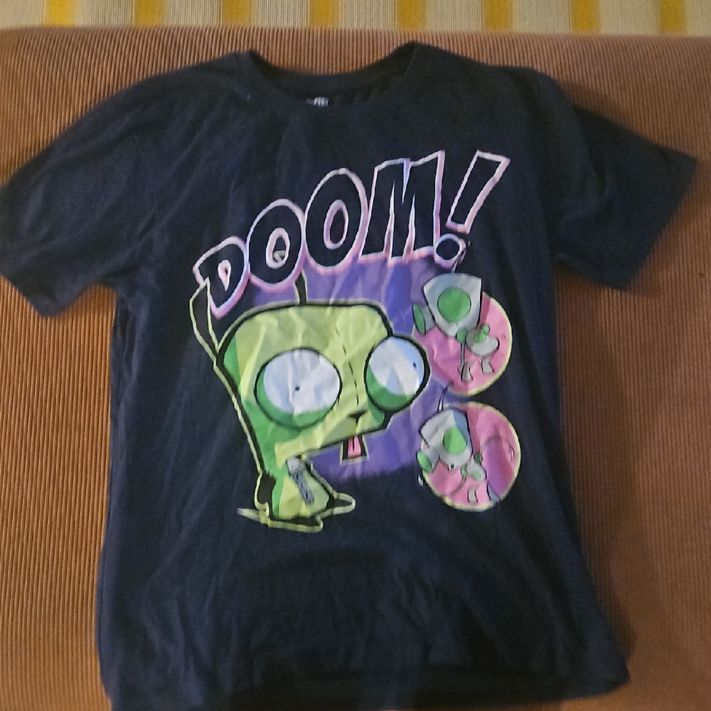 Nickelodeon Invader Zim T-Shirt - Navy and Green